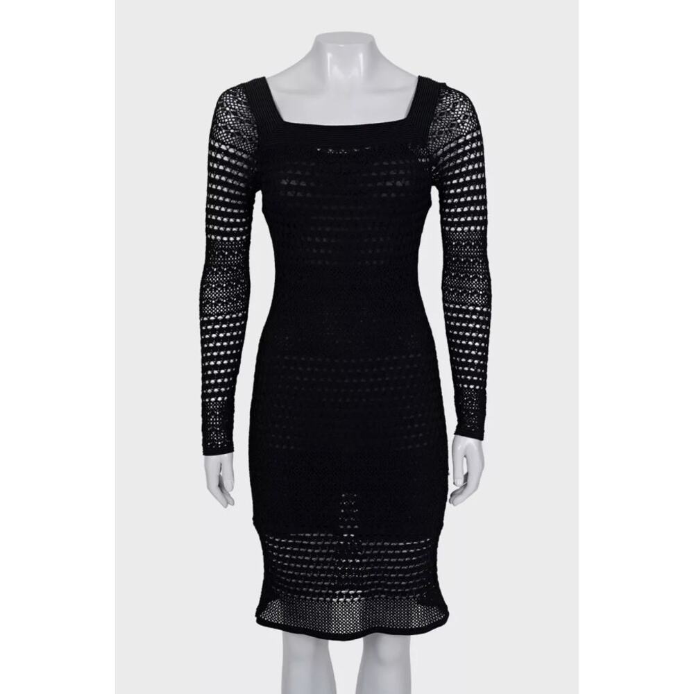 Tom Ford Black Knitted Dress - Size S